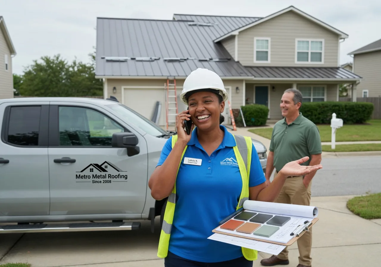 Storm Damage Metal Roof Repair in New Laguna, NM